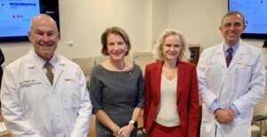 Sen. Capito brings leader of National Institute on Drug Abuse to WVU to see cutting-edge research